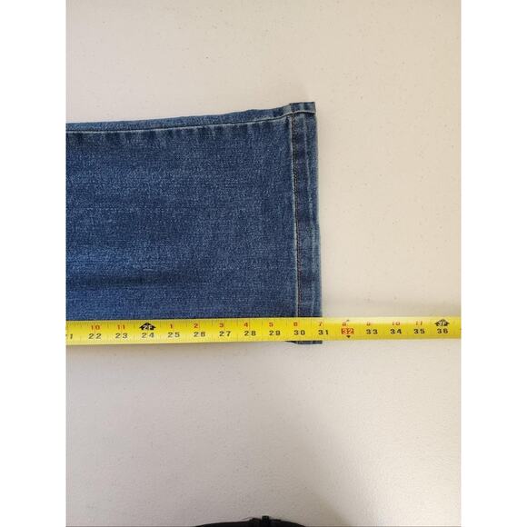 Sofia Jeans Melisa Flare Jeans Womens 6 Blue Stretch Denim Bootcut Mid Rise - Picture 15 of 16